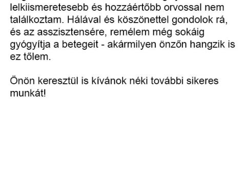Betegeink írták 