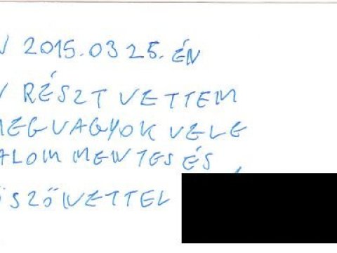 Betegeink írták 