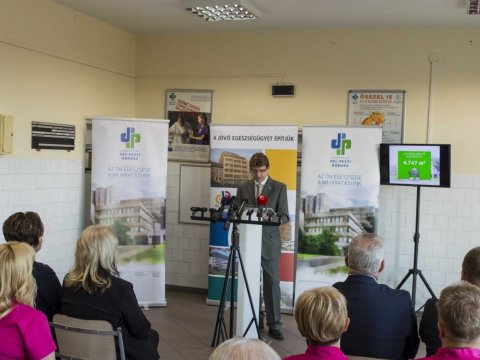 FEJLESZTÉS A PESTERZSÉBETI SZAKRENDELŐBEN