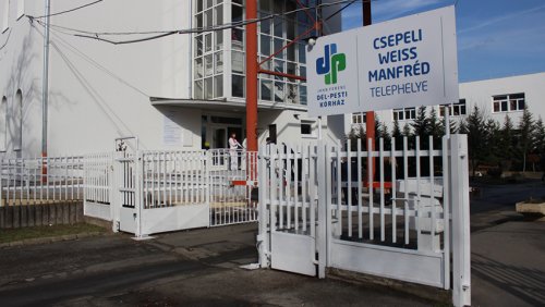 MEGÚJULT A CSEPELI WEISS MANFRÉD KÓRHÁZ