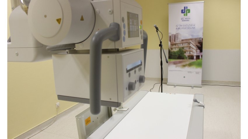 MEGÚJULT RADIOLÓGIAI OSZTÁLY GÉPPARKJA