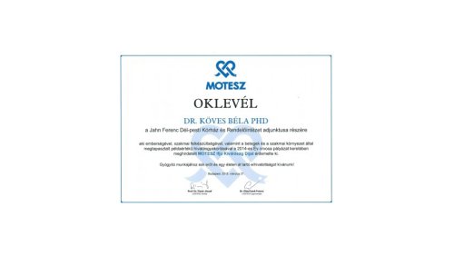 ÉV ORVOSA DÍJ